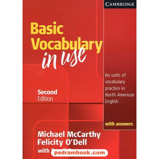 خرید کتاب بیسیک وکبیولری این یوز Bsic Vocabulary in use / جنگل کد کتاب در سایت کتاب‌فروشی کتابسرای پدرام: 13091
