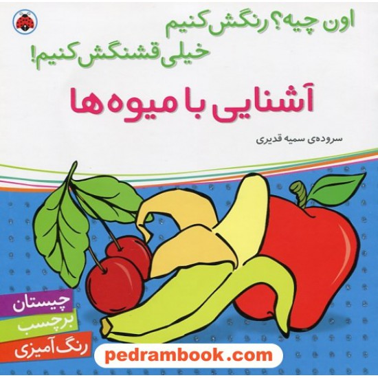 خرید کتاب اون چیه؟ رنگش کنیم خیلی قشنگش کنیم: آشنایی با میوه ها (چیستان، برچسب، رنگ آمیزی) / شهر قلم کد کتاب در سایت کتاب‌فروشی کتابسرای پدرام: 16299