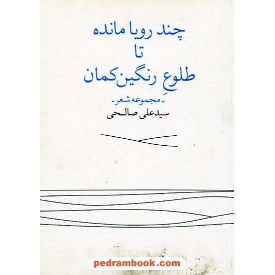 خرید کتاب چند رویا مانده تا طلوع رنگین کمان مجموعه شعر سید علی صالحی / نشر زاوش کد کتاب در سایت کتاب‌فروشی کتابسرای پدرام: 16871