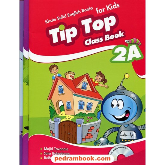 خرید کتاب Tip Top 2 تیپ تاپ 2 دوره ی 3 جلدی همراه با dvd / خط سفید کد کتاب در سایت کتاب‌فروشی کتابسرای پدرام: 17529