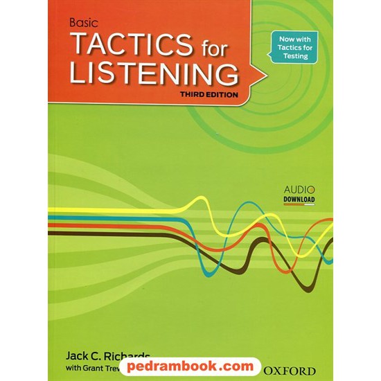 خرید کتاب تکتیکس فور لیسنینگ (بیسیک) Basic Tactics for listening 3rd edition & CD / جنگل کد کتاب در سایت کتاب‌فروشی کتابسرای پدرام: 17705