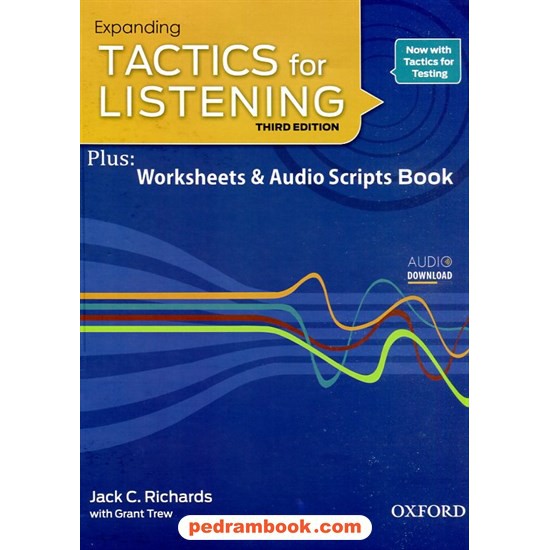 خرید کتاب تکتیکس فور لیسنینگ (اکسپندینگ) Expanding Tactics for listening 3rd edition & CD / جنگل کد کتاب در سایت کتاب‌فروشی کتابسرای پدرام: 17707