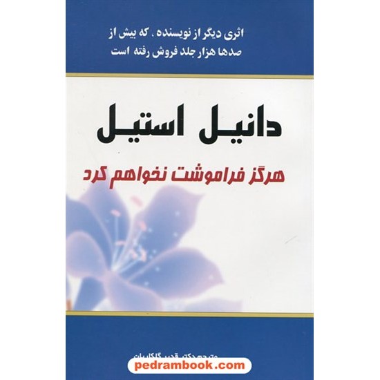 خرید کتاب هرگز فراموشت نخواهم کرد / دانیل استیل / دکتر قدیر گلکاریان / یاران کد کتاب در سایت کتاب‌فروشی کتابسرای پدرام: 18243