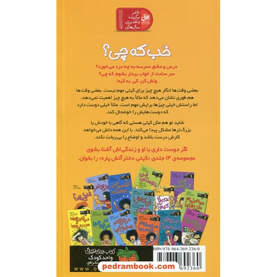 خرید کتاب کیتی دختر آتش پاره 12: خب که چی؟ / بل مونی / نیلوفر اکبری / نشر افق کد کتاب در سایت کتاب‌فروشی کتابسرای پدرام: 22128