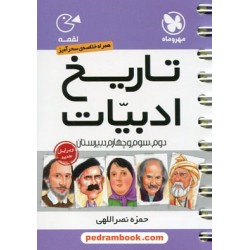 تاریخ ادبیات کنکور / جیبی (لقمه) / حمزه نصرالهی / انتشارات مهر و ماه