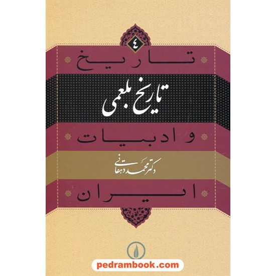 خرید کتاب تاریخ بلعمی / محمد دهقانی / نشر نی کد کتاب در سایت کتاب‌فروشی کتابسرای پدرام: 24874