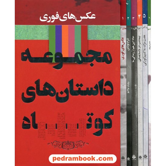 خرید کتاب مجموعه داستان های کوتاه شامل 6 جلد کتاب از نویسندگان خارجی/ کتاب نشر نیکا کد کتاب در سایت کتاب‌فروشی کتابسرای پدرام: 25963