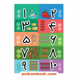 جدول اعداد A4  پرس شده دو رو / انتشارات نارنجی