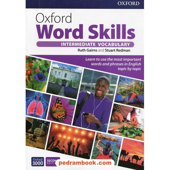 خرید کتاب آکسفورد ورد اسکیلز متوسط / ویرایش دوم / رحلی / Oxford Wrod Skills Intermediate Vocabulary / جنگل کد کتاب در سایت کتاب‌فروشی کتابسرای پدرام: 30392