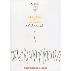 حفره ها / مجموعه شعر گروس عبدالملکیان / نشر چشمه
