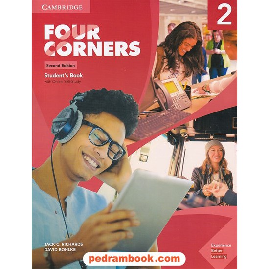 خرید کتاب فور کرنرز 2 Four Corners  دوره 2 جلدی / همراه با CD / ویرایش دوم / جنگل کد کتاب در سایت کتاب‌فروشی کتابسرای پدرام: 32408