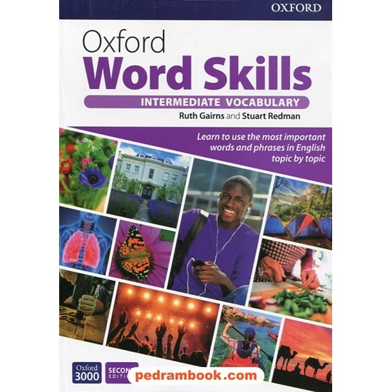 خرید کتاب آکسفورد ورد اسکیلز متوسط / ویرایش دوم / وزیری / Oxford Wrod Skills Intermediate Vocabulary / جنگل کد کتاب در سایت کتاب‌فروشی کتابسرای پدرام: 32591