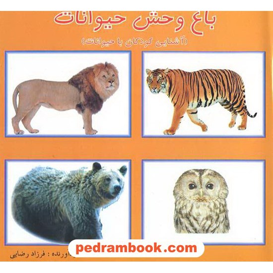 خرید کتاب باغ وحش حیوانات (آشنایی کودکان با حیوانات) / آبشن کد کتاب در سایت کتاب‌فروشی کتابسرای پدرام: 3597
