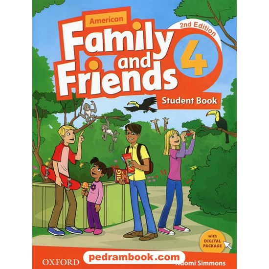 خرید کتاب آمریکن فمیلی اند فرندز 4 American Family and Friends / ویرایش دوم / همراه با CD و ورک بوک / جنگل کد کتاب در سایت کتاب‌فروشی کتابسرای پدرام: 3688