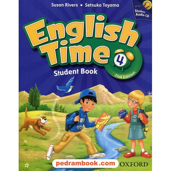 خرید کتاب اینگلیش تایم English Time 4 / همراه با CD و ورک بوک / جنگل کد کتاب در سایت کتاب‌فروشی کتابسرای پدرام: 3707