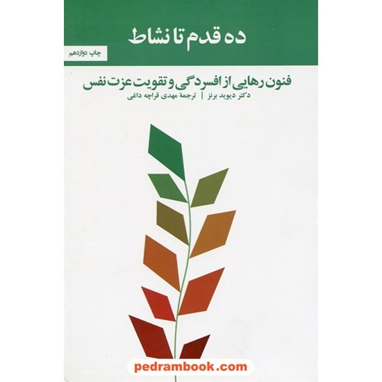 خرید کتاب ده قدم تا نشاط / دیوید برنز / مهدی قراچه داغی / نشر آسیم کد کتاب در سایت کتاب‌فروشی کتابسرای پدرام: 3861