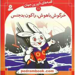 قصه های شیرین جهان 11: خرگوش باهوش، راکون بدجنس / شاگا هیراتا / ترجمه: علی اکبری / انتشارات قدیانی