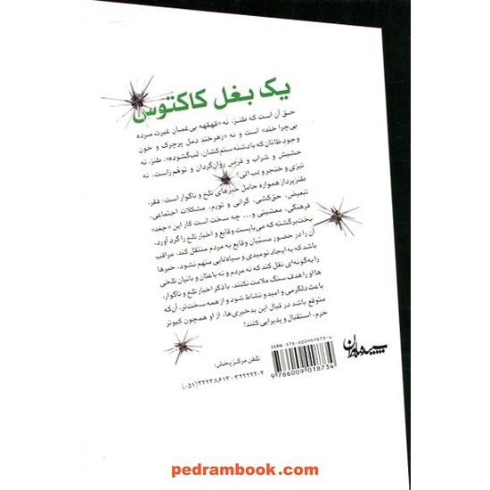 خرید کتاب یک بغل کاکتوس /  صد شعر طنز / امید مهدی نژاد / سپیده باوران کد کالا در سایت کتاب‌فروشی کتابسرای پدرام: 5023