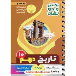 تاریخ 1 دهم علوم انسانی (ایران و جهان باستان) / جیبی / یک تیر و دو نشان / بنی هاشمی خامنه