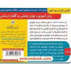 فلش کارت رنگ‌ها و شکل‌ها (آموزشی زودآموز) / فارسی‌آموز تصویری 1 سال به بالا / فارسی - انگلیسی / فرهنگ و هنر