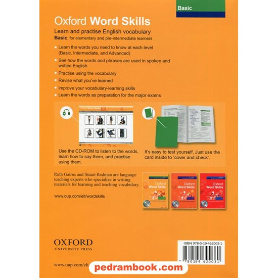 خرید کتاب آکسفورد ورد اسکیلز بیسیک / Oxford Wrod Skills Basic / جنگل کد کتاب در سایت کتاب‌فروشی کتابسرای پدرام: 867