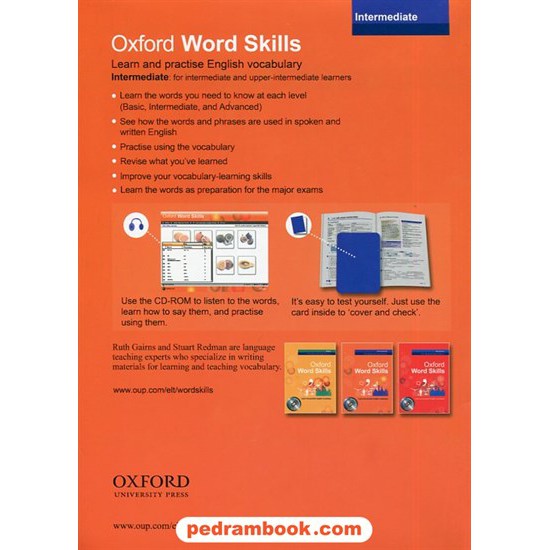 خرید کتاب آکسفورد ورد اسکیلز متوسط / Oxford Wrod Skills Intermediate / جنگل کد کتاب در سایت کتاب‌فروشی کتابسرای پدرام: 876