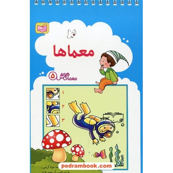 خرید کتاب معما‌ها (معمای هوش 5) / مجموعه کتابهای جیرجیرک / جواد کریمی / پدیده گویا کد کتاب در سایت کتاب‌فروشی کتابسرای پدرام: 9463